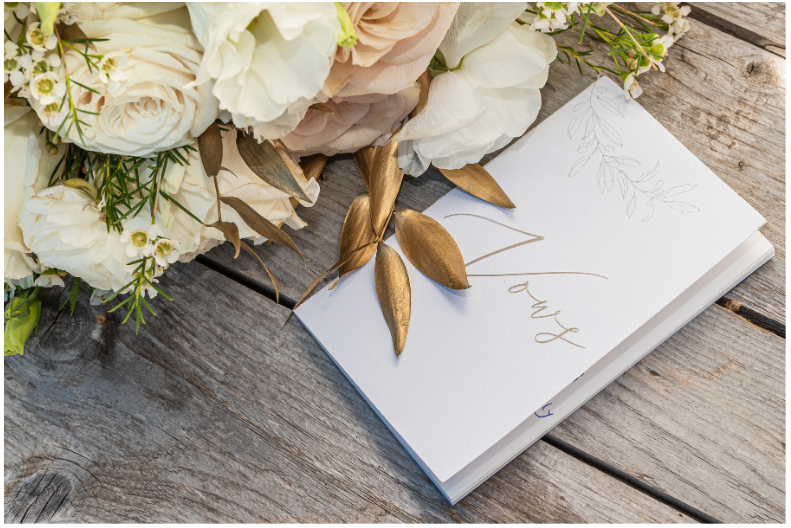 wedding vow renewal card Dorset